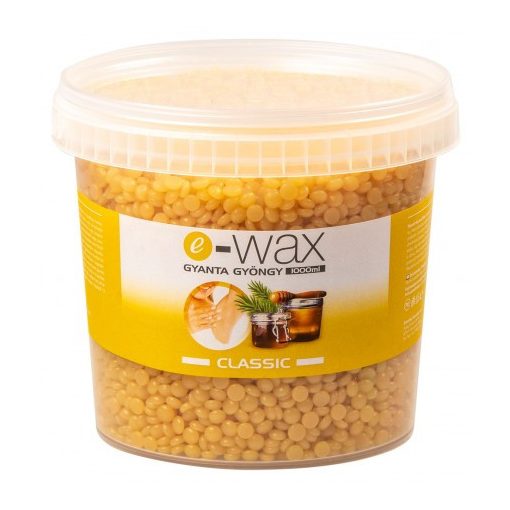 Gyanta gyöngy e-Wax sárga 1000 ml