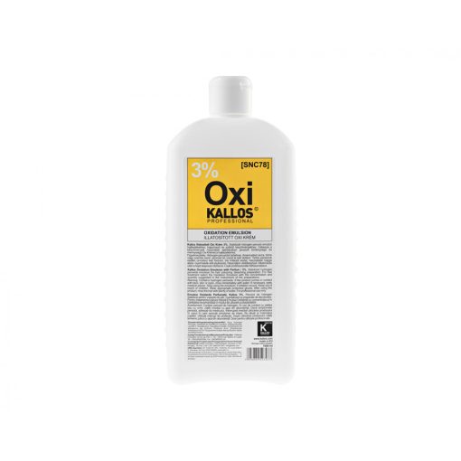 Kallos Illatosított Oxi Krém 3% 1000 ml