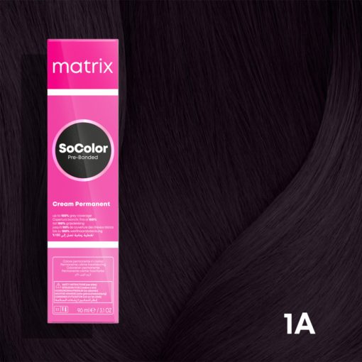 Matrix SoColor 1A / 1.1 hajfesték 90 ml