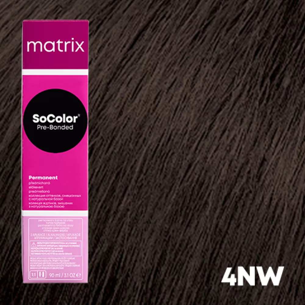 Matrix SoColor NW 4NW hajfesték 90 ml - Fodrászcikkek kis és