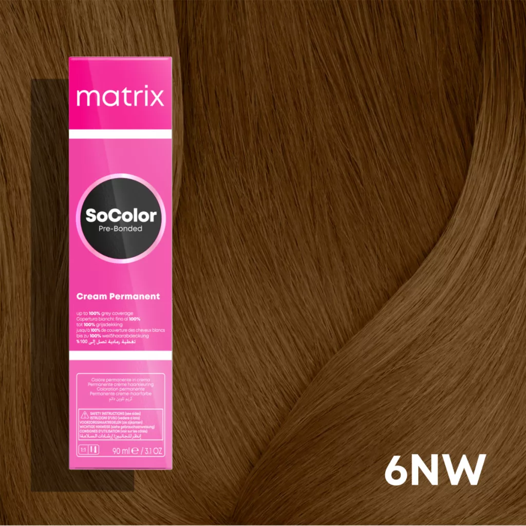 Matrix SoColor 6NW / 6.033 hajfesték 90 ml - Fodrászcikkek k