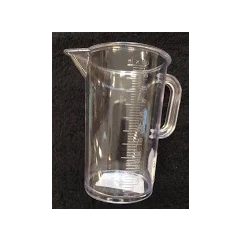 Mérőpohár műanyag füles 062