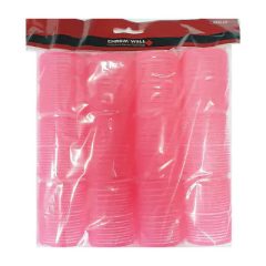 Öntapadós csavaró 44 mm pink 12/csom