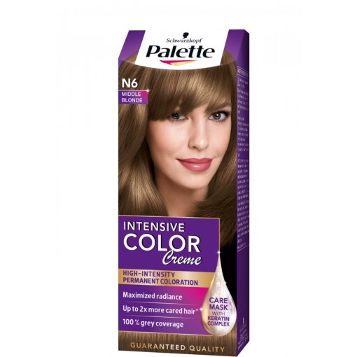 Palette hajfesték N6 Középszőke