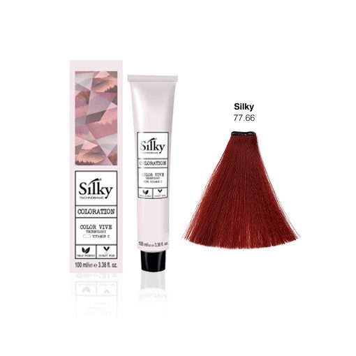 Silky Color 77.66 krémhajfesték 100 ml