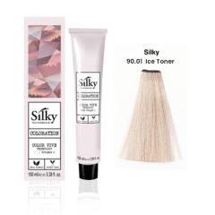 Silky Color 90.01 krémhajfesték 100 ml 