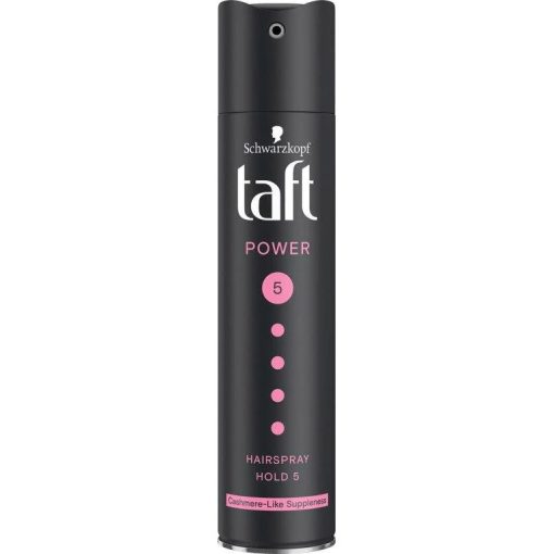 Taft hajlakk fekete POWER Cashmere -5- strong  250ml