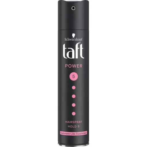 Taft hajlakk fekete POWER Cashmere -5- strong  250ml