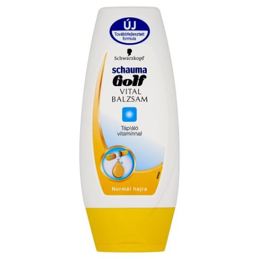 Schauma Golf Vital hajbalzsam normál hajra kék 200ml