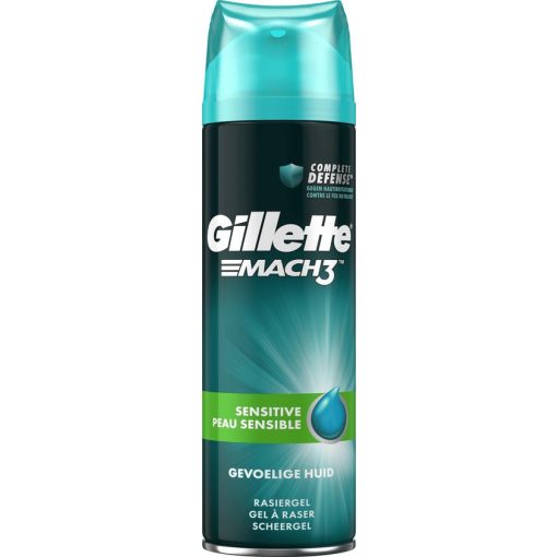 Gillette MACH 3 Borotvagél sensitive 200ml