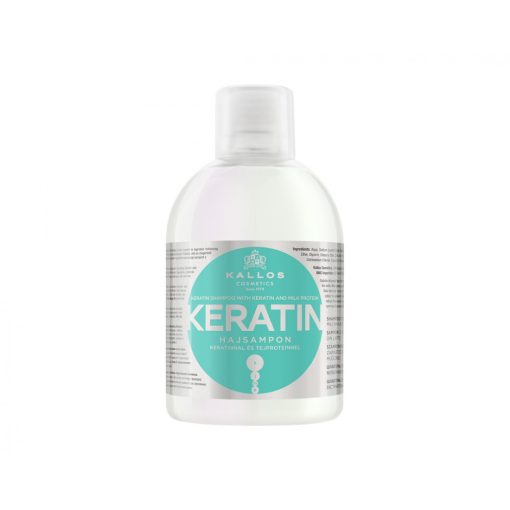 Kallos KJMN sampon keratinnal és tejproteinnel 1000ml