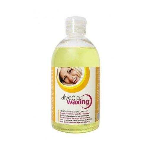 Alveola Waxing Gyantázás utáni lemosó olaj Kamillával 500ml
