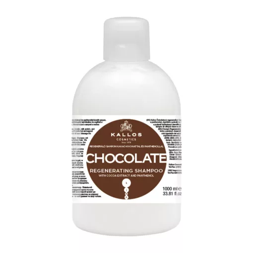 Kallos Sampon Chocolate száraz töredezett hajra 1000ml