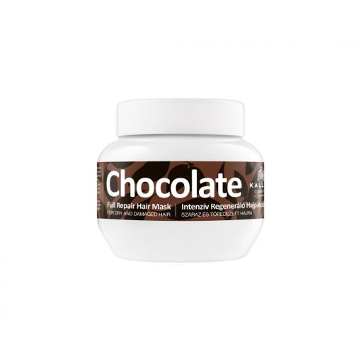 Kallos Hajpakolás Chocolate száraz töredezett hajra 275 ml