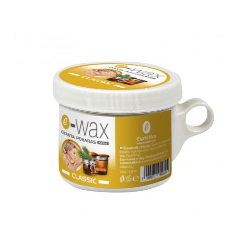 Gyanta e-Wax fülespoharas sárga 100g