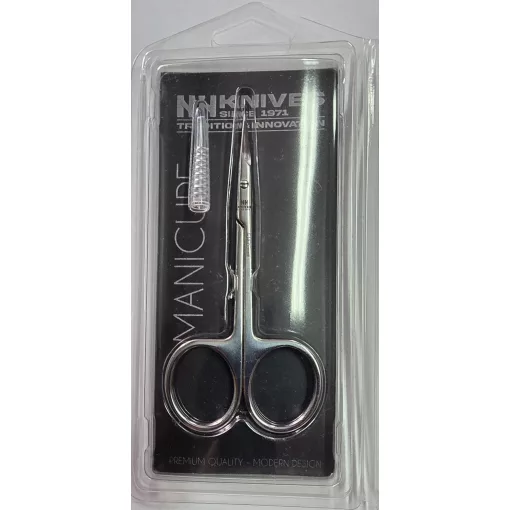 Manikűr bőrvágó olló  NN Knives Senso WH 1158 