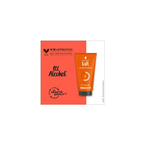 Taft Maxx Power  8 hajzselé150ml