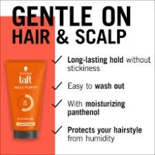 Taft Maxx Power  8 hajzselé150ml