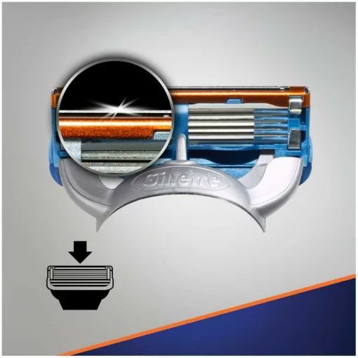 Gillette Fusion 5  borotva betét 4db-os