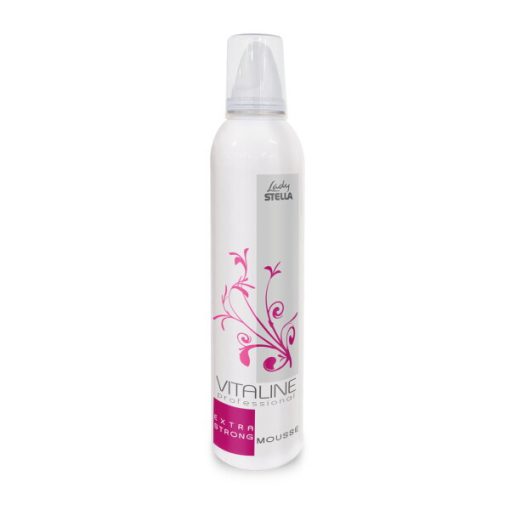 Stella Vitaline extra erős  hajhab pink 300ml