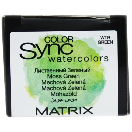 Matrix Color Sync Színező WaterColors Zöld 90ml