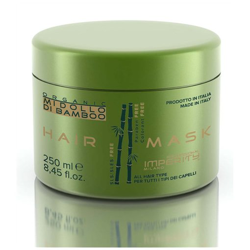 Imperity Organic Midollo Di Bamboo parabén mentes hajmaszk 250 ml
