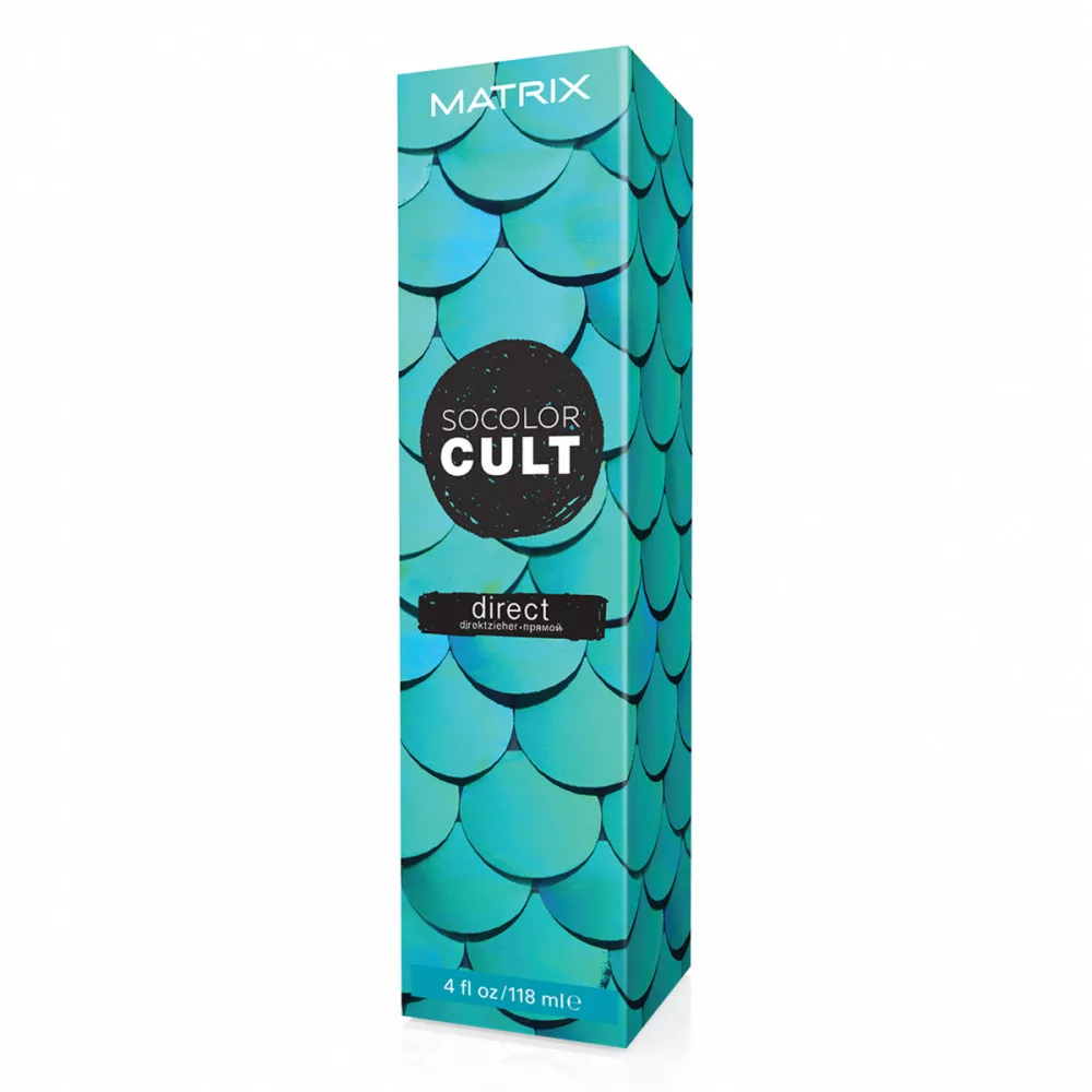 Matrix SoColor Cult Direct Mermaid Teal 118 ml - Fodrászcikk