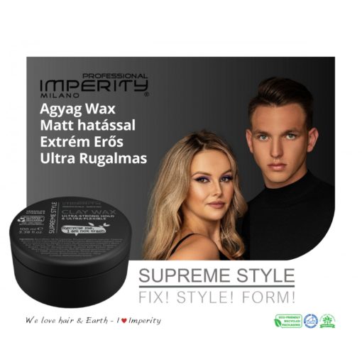 Imperity Supreme Style agyag wax 100 ml