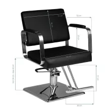 Hair System fodrászszék HS202 fekete