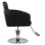 Hair System fodrászszék HS40 fekete