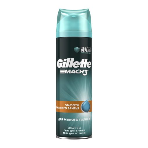 Gillette MACH 3 Borotvagél Smooth 200ml
