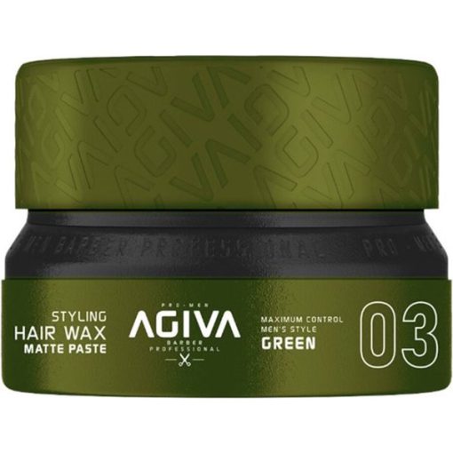 AGIVA Styling Wax 03 Matte Look 155 ml (zöld)