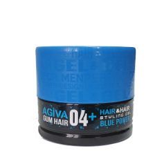 AGIVA Hair Styling Gel 04+ Gum HaIR Blue  Power 700 ml