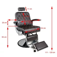 Barber Szék IMPERIAL Barna