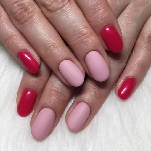 Gél Lakk - DN067 - Sötét pink - Zselé lakk