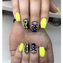 Gél Lakk - DN149 - Neon sárga - Zselé lakk