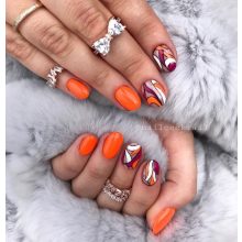 Gél Lakk - DN150 - Brilliant Orange - Zselé lakk