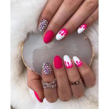 Gél Lakk - DN152 - Neon rózsaszín - Zselé lakk