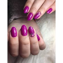 Gél Lakk - DN154 - Neon lila - Zselé lakk