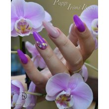 Gél Lakk - DN154 - Neon lila - Zselé lakk