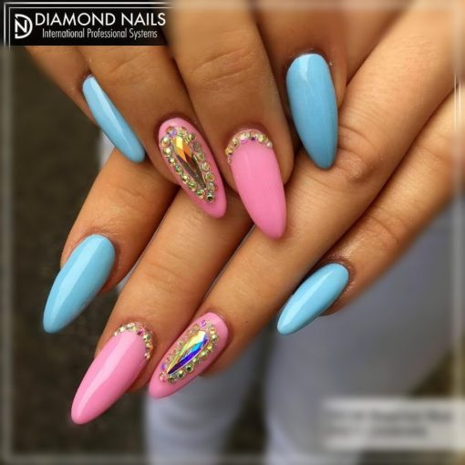 Gél Lakk - DN188 - Bleached Blue - Zselé lakk