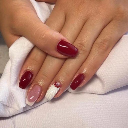 Gél Lakk - DN198 - Burgundy - Zselé lakk