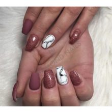 Gél Lakk - DN203 - Anthique fuchsia - Zselé lakk