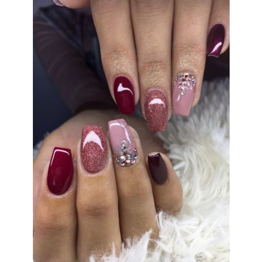 Gél Lakk - DN069 - Gyöngyház padlizsán - Zselé lakk