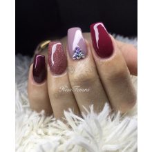 Gél Lakk - DN069 - Gyöngyház padlizsán - Zselé lakk