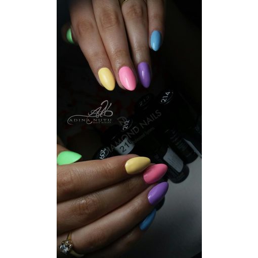 Gél Lakk - DN209 - Summer Yellow - Zselé lakk