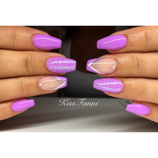 Gél Lakk - DN212 - Halvány viola - Zselé lakk