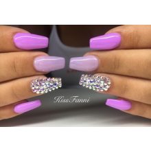 Gél Lakk - DN212 - Halvány viola - Zselé lakk