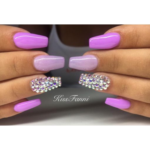 Gél Lakk - DN212 - Halvány viola - Zselé lakk