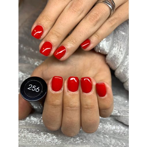 Gél Lakk - DN256 - Violent Scarlet - Zselé lakk